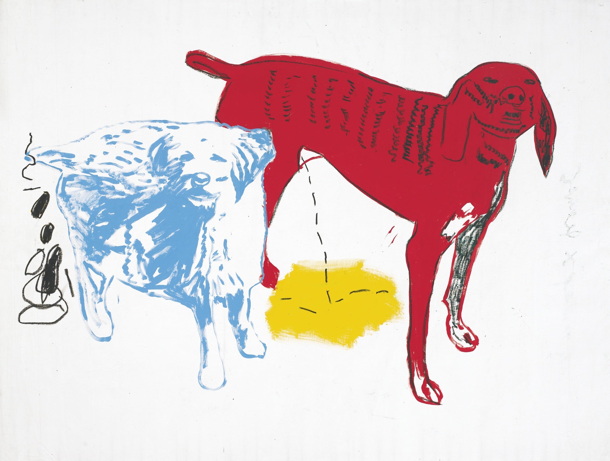 andy wharhol two dogs