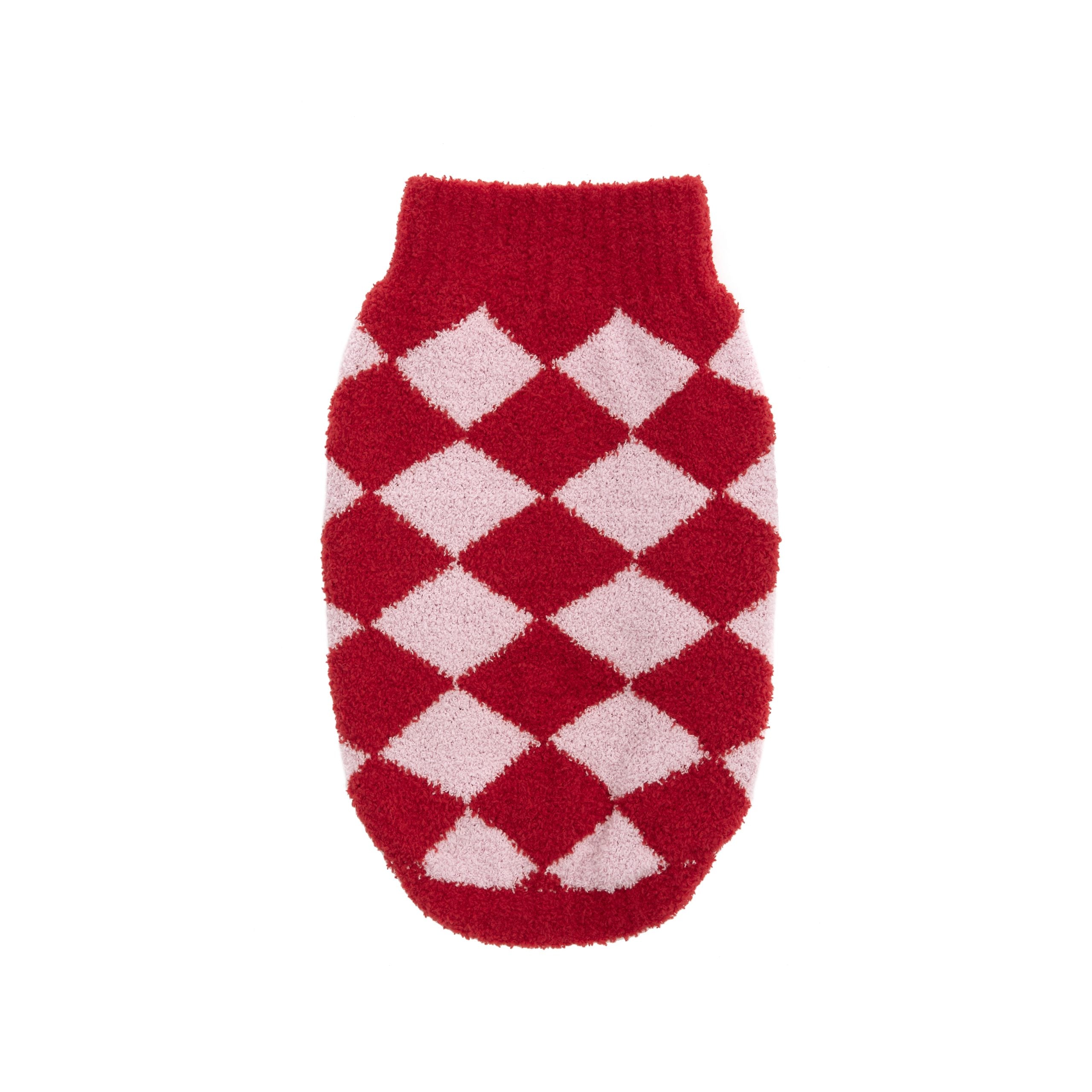 Red harlequin jersey