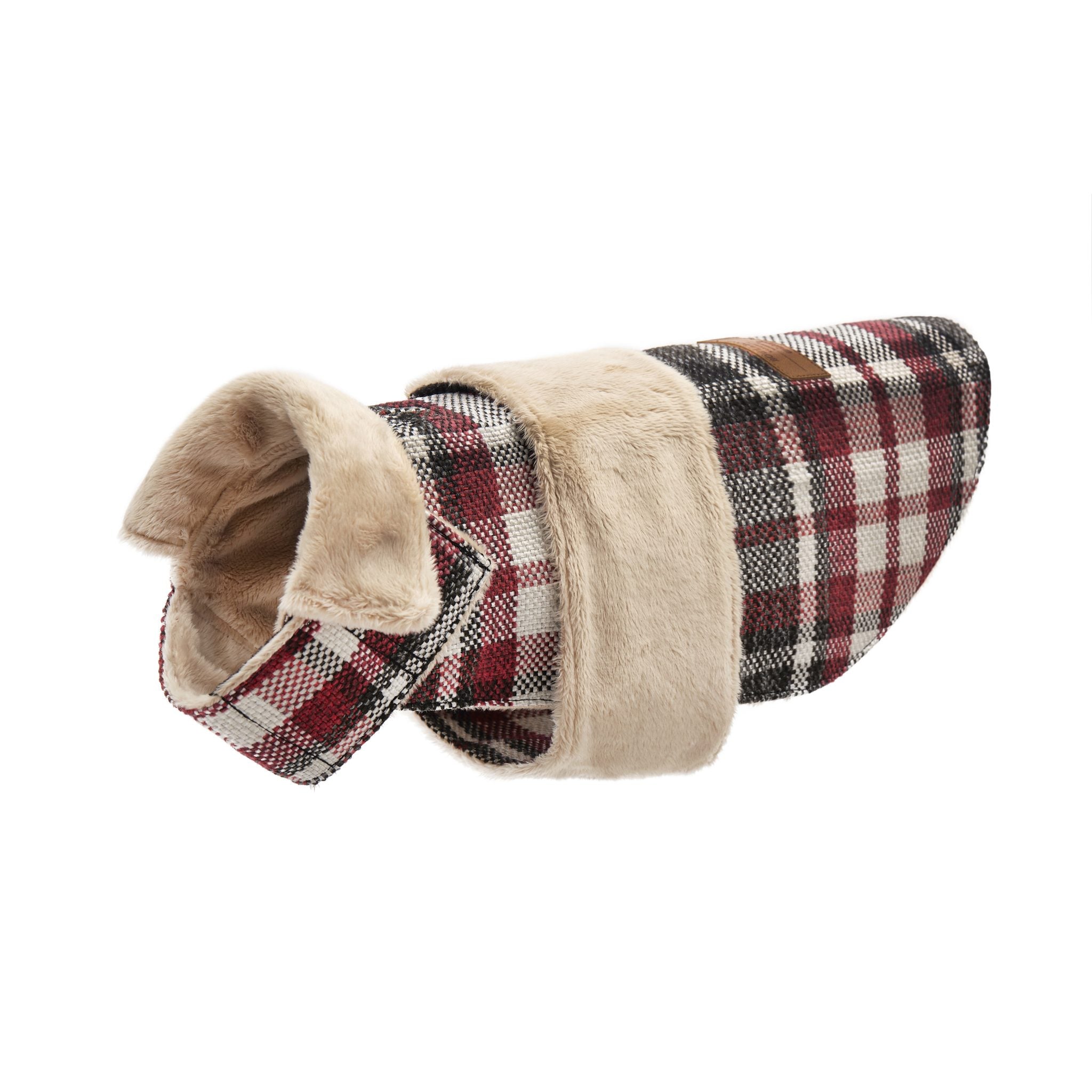 Dog coat Leaf Tartan