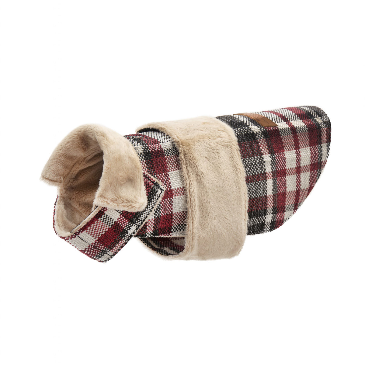 Dog coat Leaf Tartan B&amp;B x Aristopet