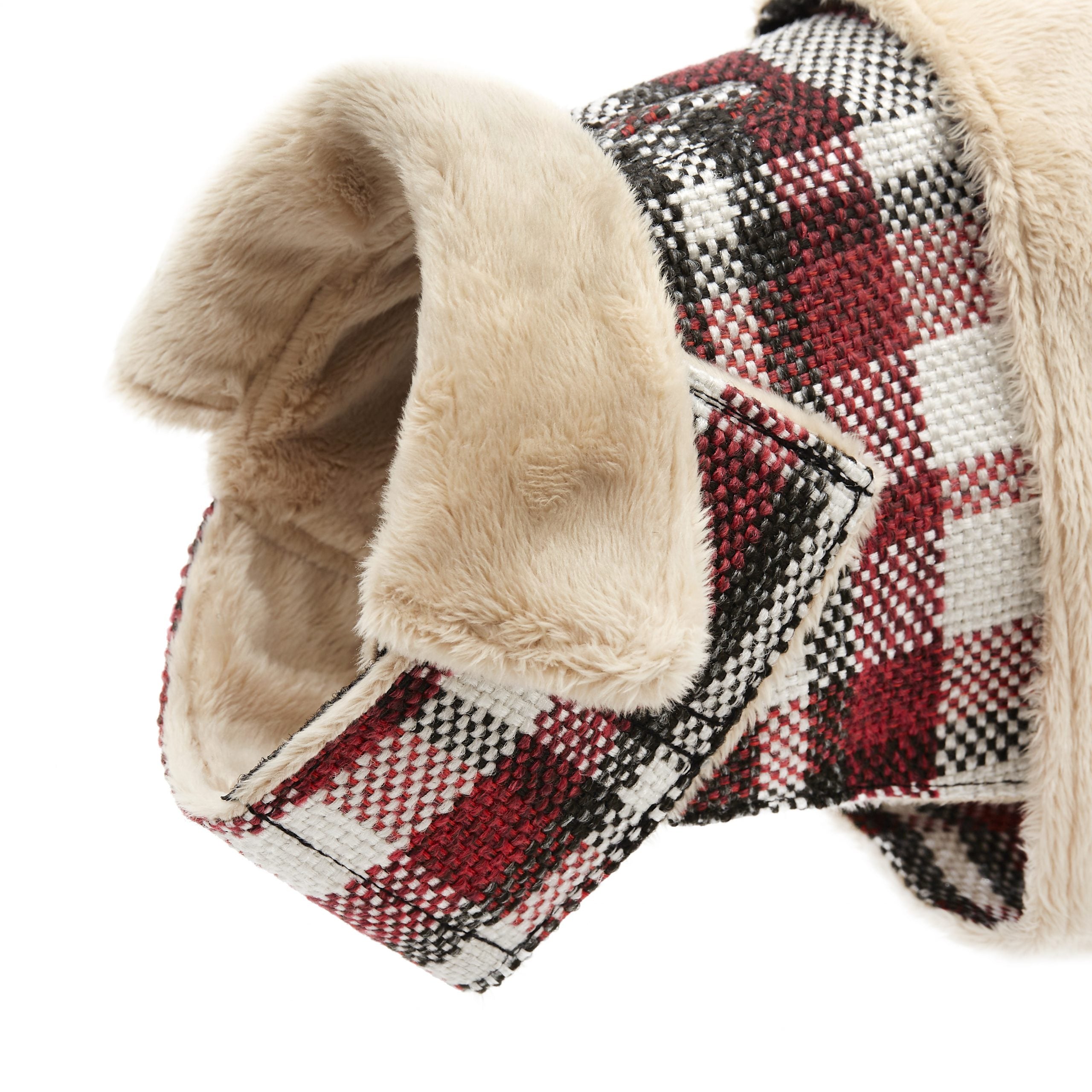 Dog coat Leaf Tartan B&amp;B x Aristopet