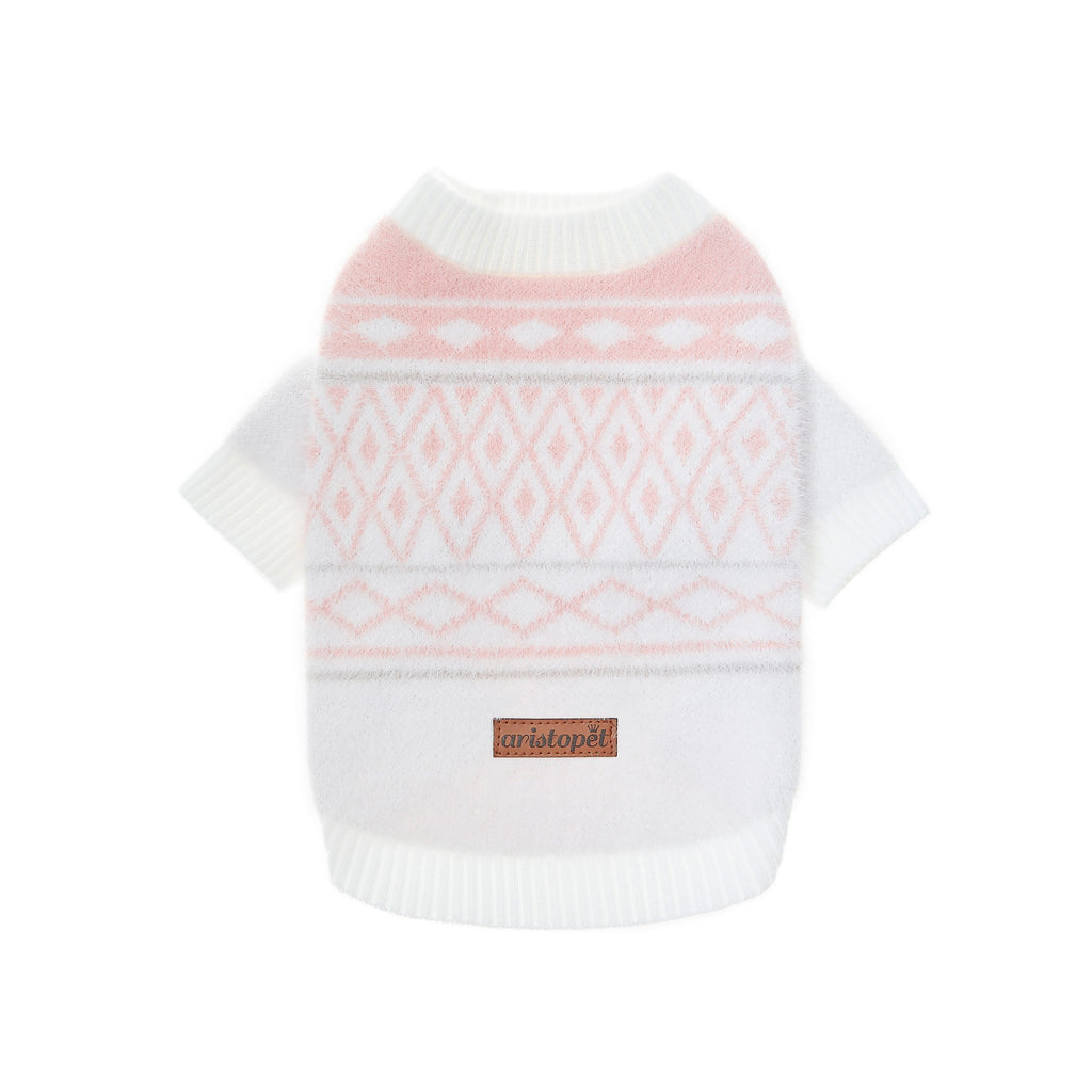 Aristopet pink puppy sweater