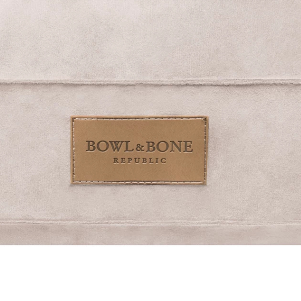 Classic Beige Bowl and Bone Cushion