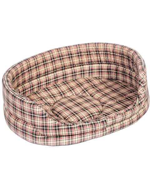 Cama de descanso clásica con cuadros Danish