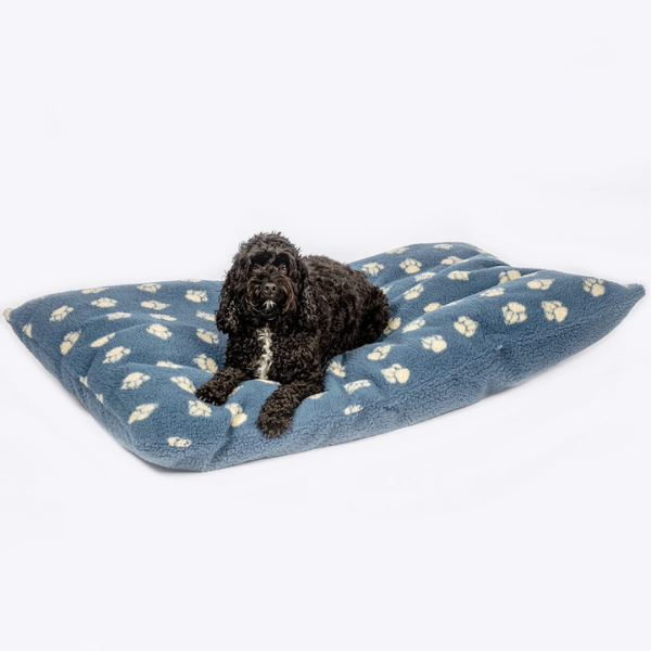 Dänisches Sherpa-Fleece-Steppmatratzenbett