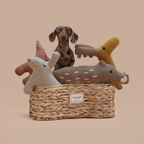Cesta de juguetes para mascotas Aristopet