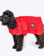 Red Danish Dog Bathrobe