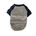 Camiseta para Perro Gris con mangas Azules TPW