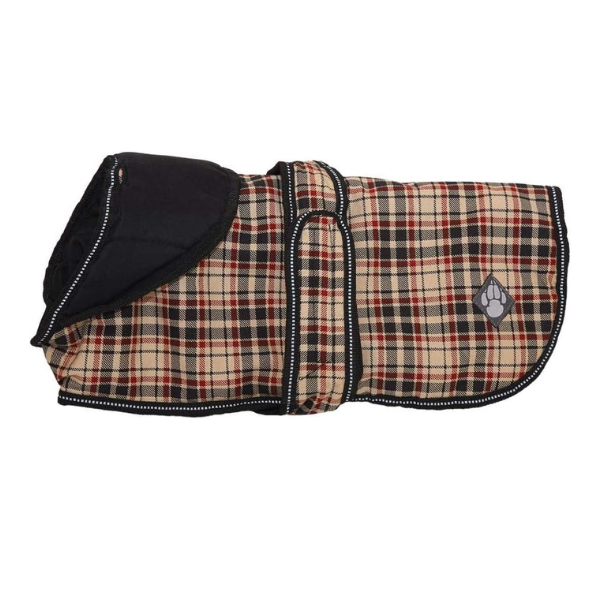 Abrigo para perros Luxury Coat Classic Check Waterproof Danish