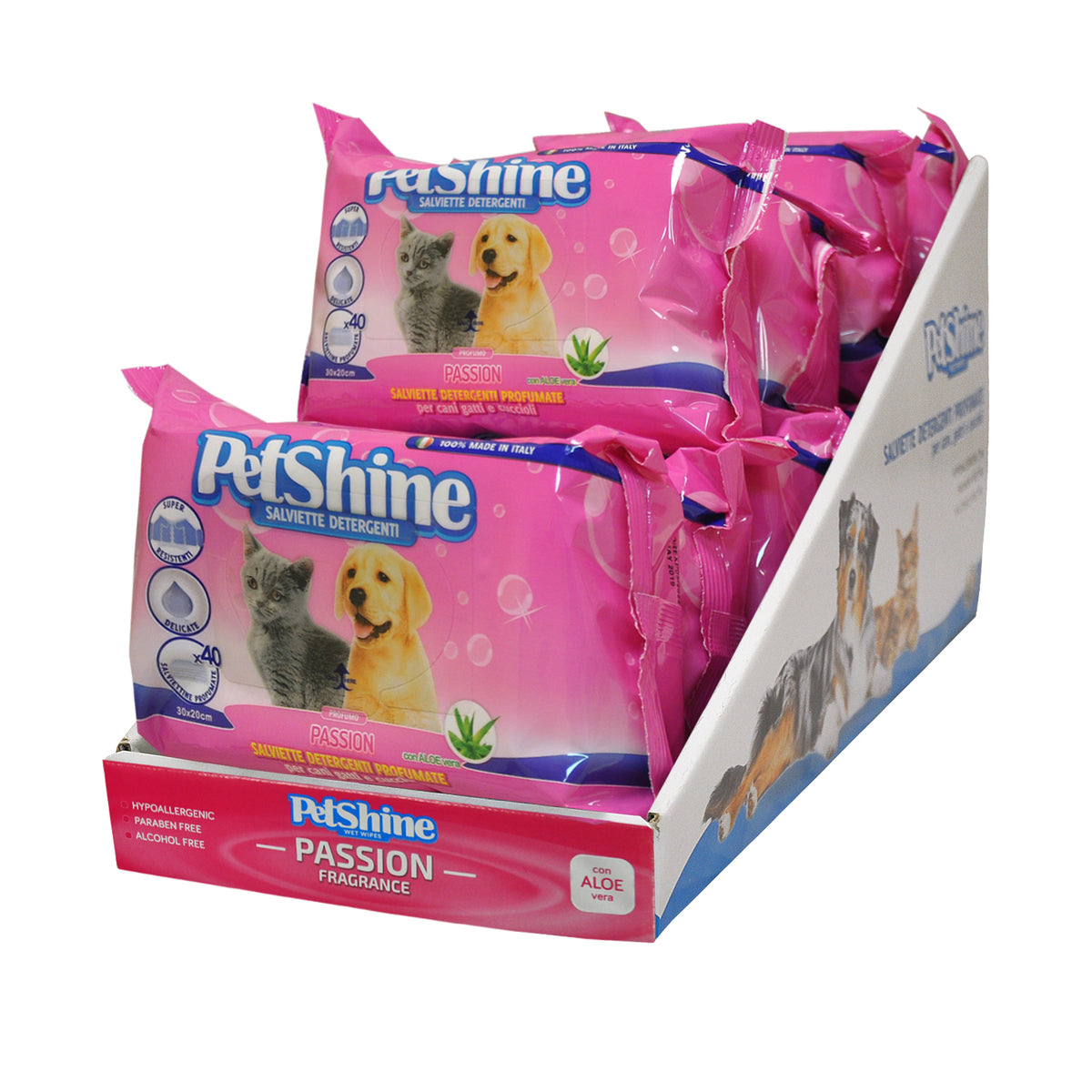 Toallitas Higiene Perro/Gato de Pasión