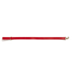 Leather leash Poldo rojo
