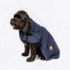 Albornoz para perros Azul Danish