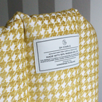 Glamour Yellow Dog Bed