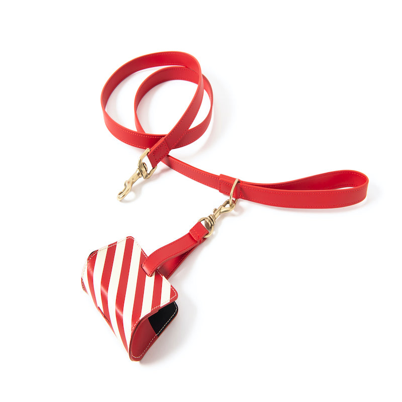 Poldo Red Dog Poop Bag Dispenser
