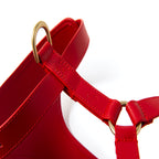 Striped harness Poldo rojo