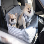 Cama para Coche para Perro Glamour Gris Oh Charlie