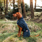 Albornoz para perros Azul Danish