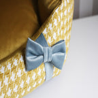 Glamour Yellow Dog Bed