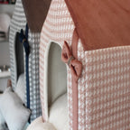 Cama Casa para Perro Glamour Oh Charlie Mostaza