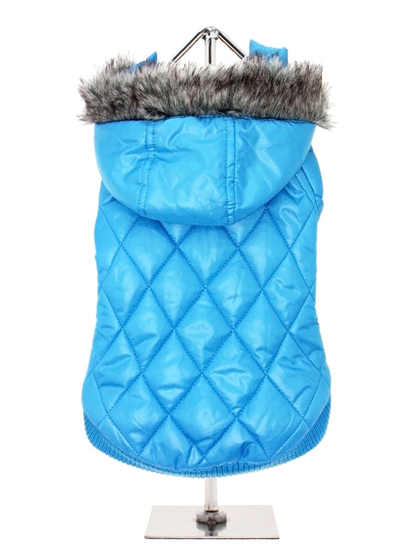 Abrigo Thermo Blue Quilted Parka