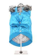 Abrigo Thermo Blue Quilted Parka