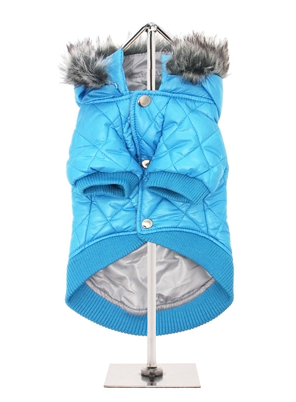 Abrigo Thermo Blue Quilted Parka
