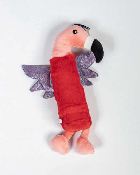Flamingo-shaped bottle toy Floria Danish