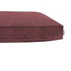 Bowl and Bone Cosmopolitan Burgundy Cushion
