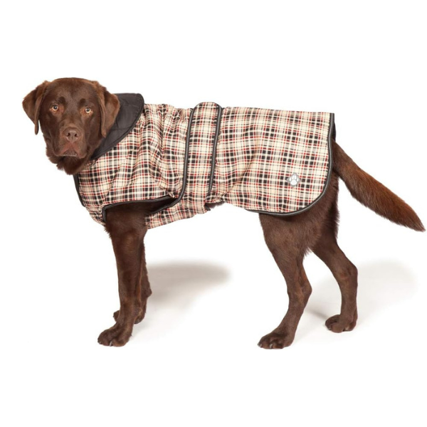 Abrigo para perros Luxury Coat Classic Check Waterproof Danish