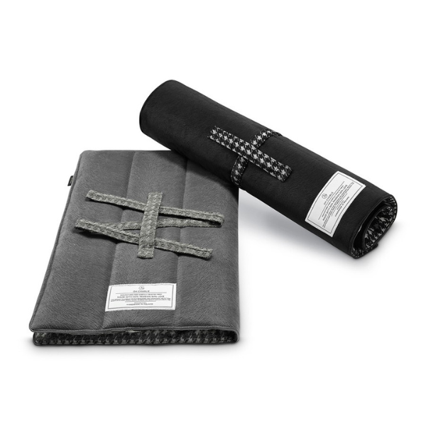 Prestige Grey Travel Mat Oh Charlie