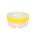 Comedero  Silcon Aristopet amarillo