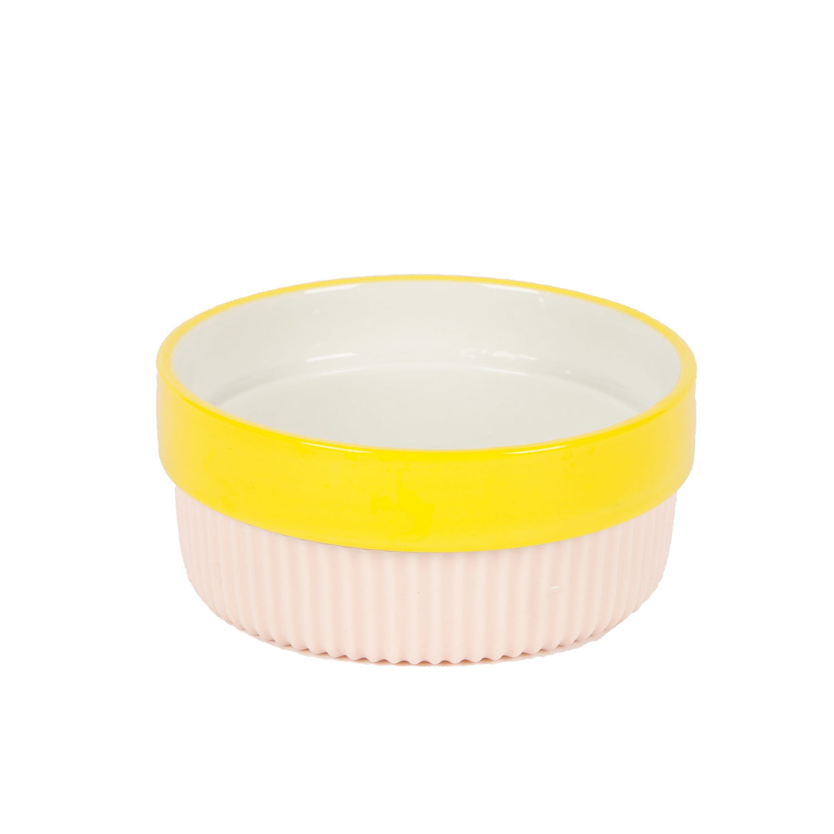 Comedero  Silcon Aristopet amarillo