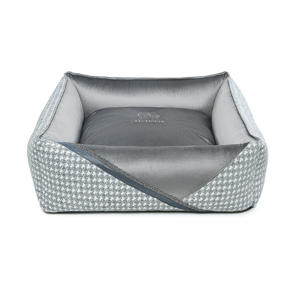 Cama Glamour Deluxe Gris Oh Charlie
