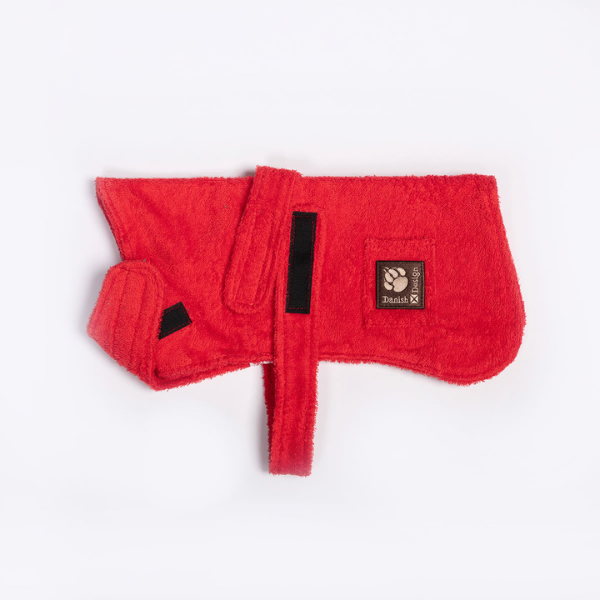Red Danish Dog Bathrobe