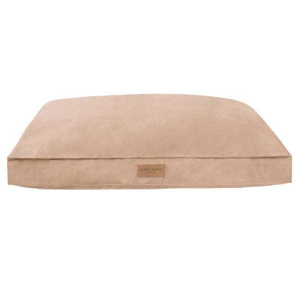 Classic Brown Bowl and Bone Cushion