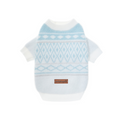 Aristopet light blue puppy sweater
