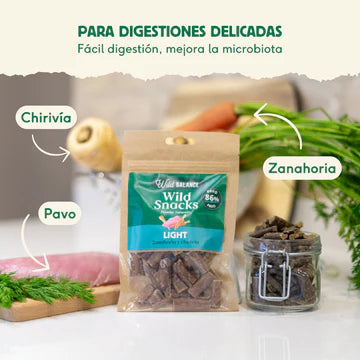 Wild Snacks Light de Pavo