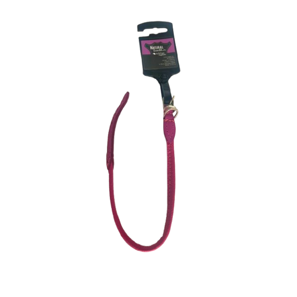 Collar piel rosa