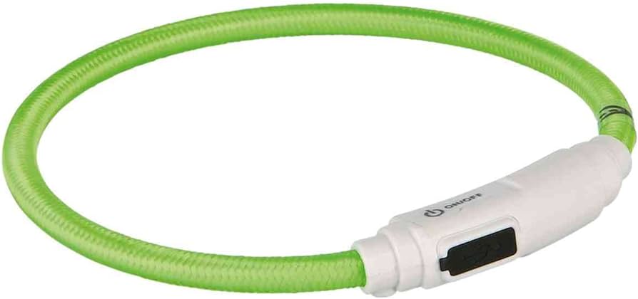 Collar de Aro Flash para Gatos USB