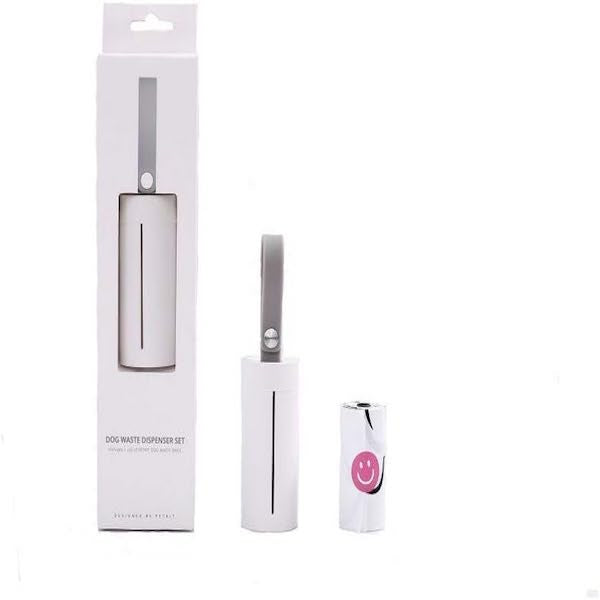 Dog waste dispenser set