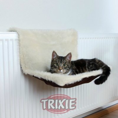 Cama Radiador Ante Crema y Marrón Trixie