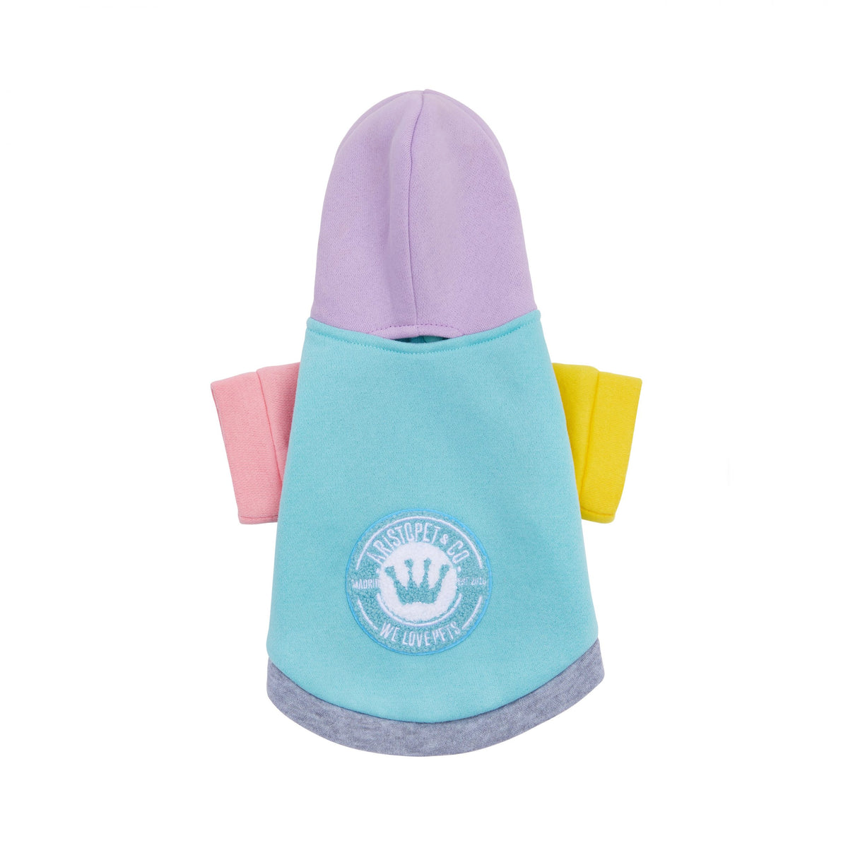 Sudadera hoodie Augusto aqua Aristopet