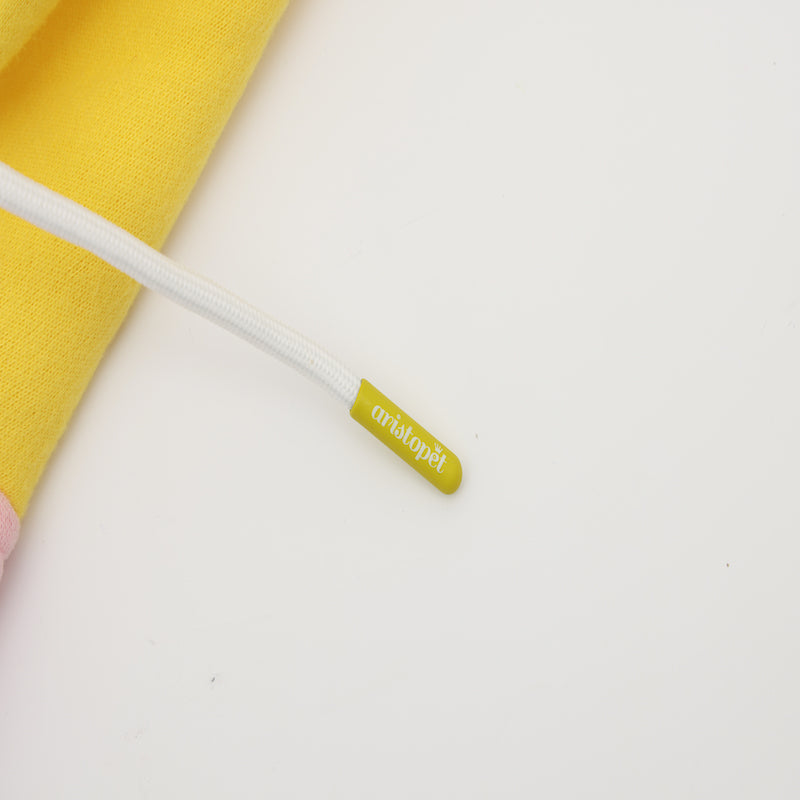 Augusto yellow Aristopet hoodie