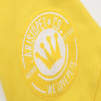 Augusto yellow Aristopet hoodie