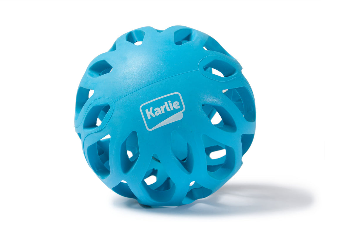 Pelota de goma Karlie Koko - azul