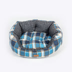 FatFace Fleece Check Deluxe Slumber Bed Danish
