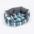 FatFace Fleece Check Deluxe Slumber Bed Danish