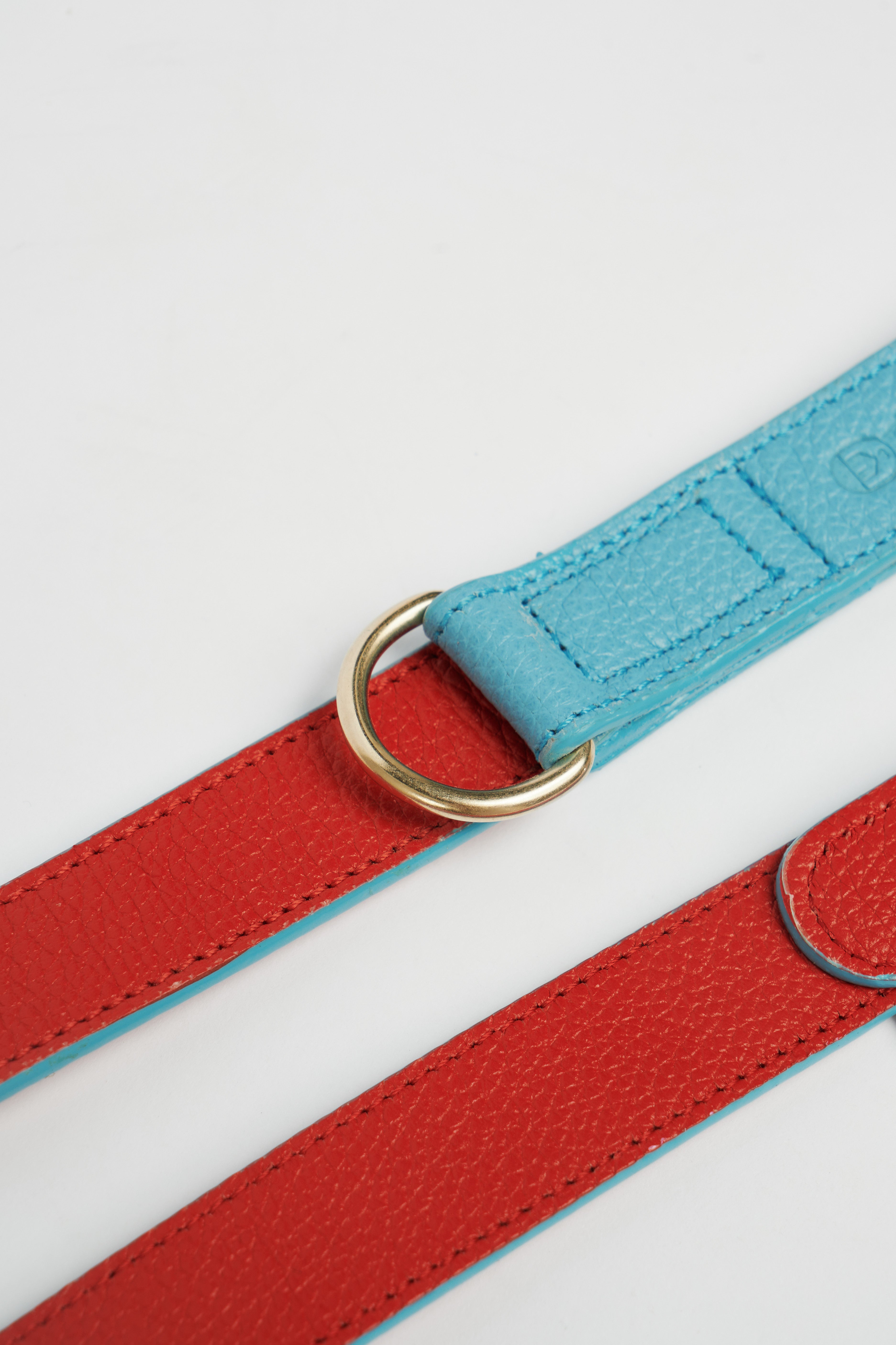 The Wiggles sky blue and red strap