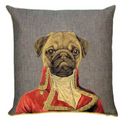 Pug Cushion Th. Poncelet