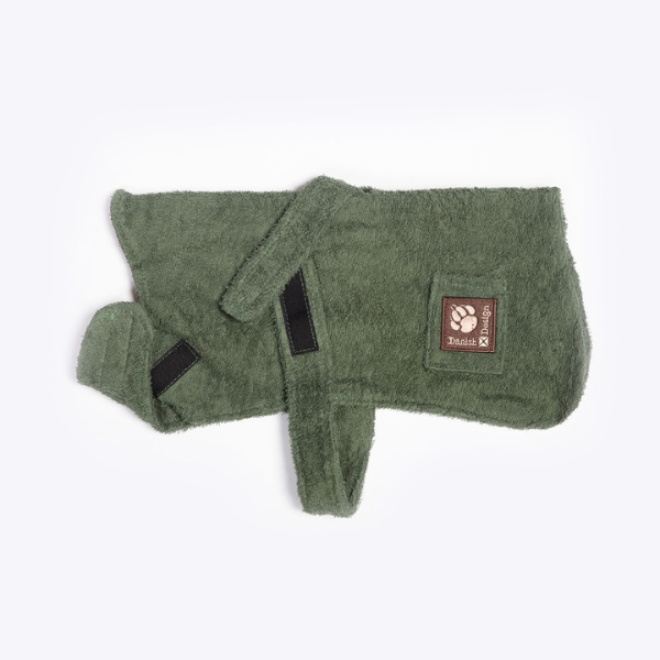 Albornoz para perros Verde Danish
